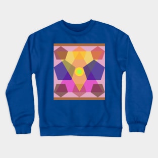 Color and light geometry Crewneck Sweatshirt